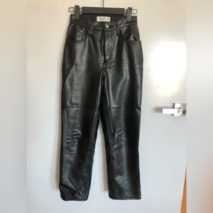 Abercrombie & Fitch Vegan Leather Pants